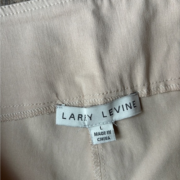 NEW Larry Levine Slim Ankle Length Pull On Slacks Women's Size Large - Picture 3 of 12